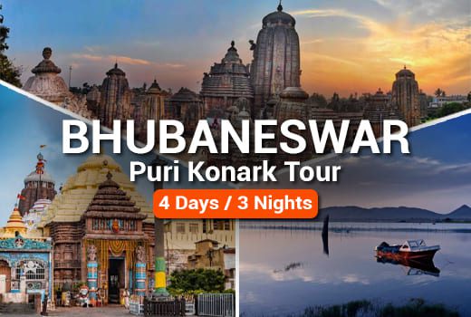 Puri Konark Bhubaneswar Tour Package (03 Nights / 04 Days)